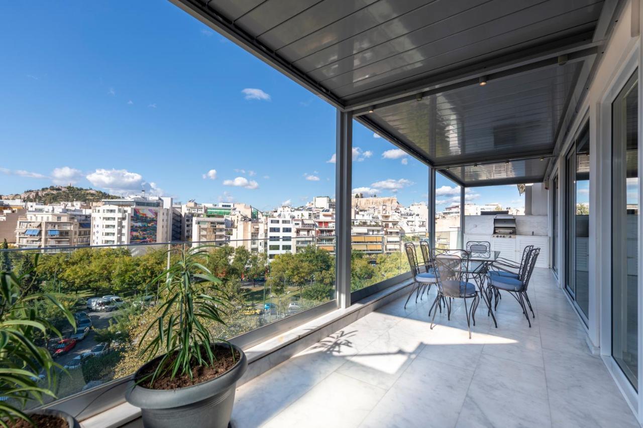 Phaedrus Living City Center Luxury Flat Neos Kosmos Athen Exterior foto