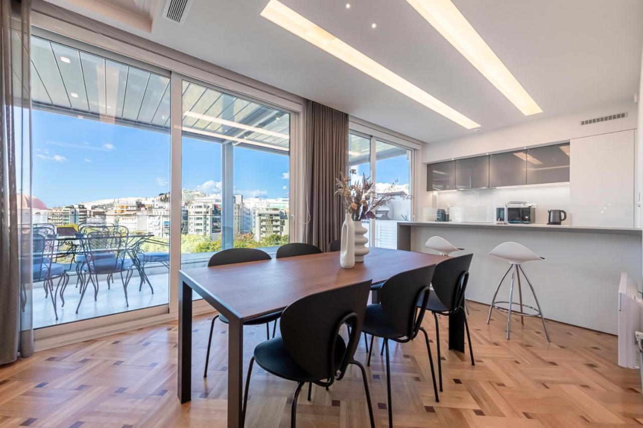 Phaedrus Living City Center Luxury Flat Neos Kosmos Athen Exterior foto
