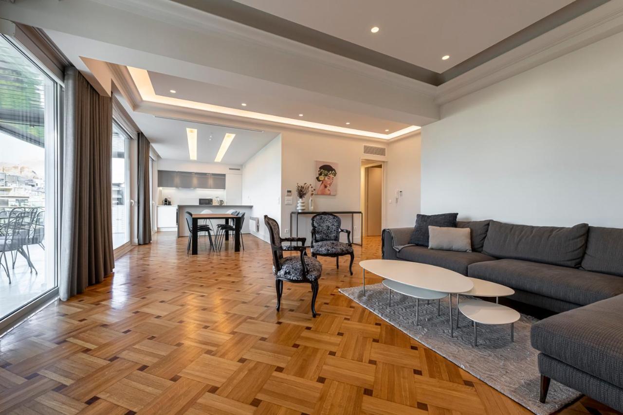 Phaedrus Living City Center Luxury Flat Neos Kosmos Athen Exterior foto